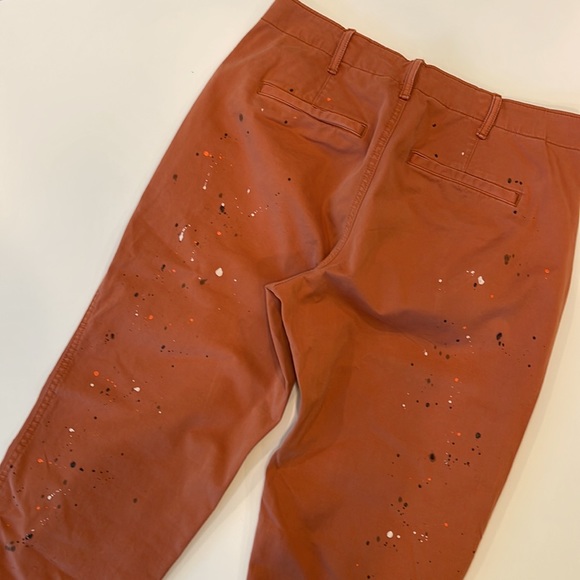 Gap rust colored straight leg khakis - Picture 3 of 4